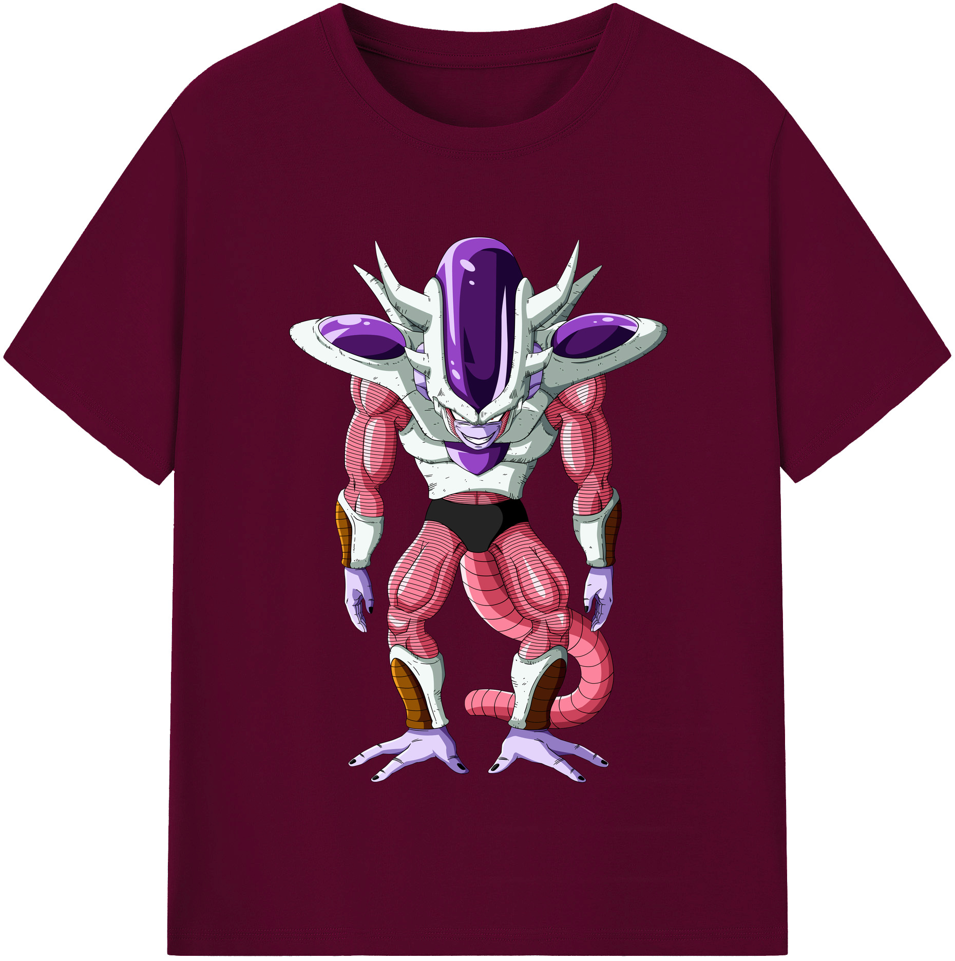 （画像用） ドラゴンボール フリーザ DRAGON BALL Frieza レディースカジュアルプリントTシャツ（綿100％）